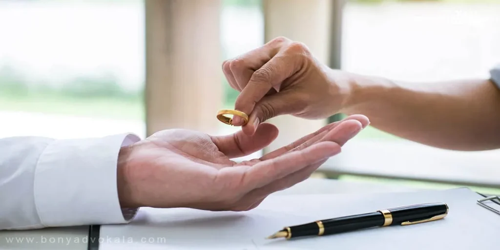 مهریه در طلاق از طرف زن