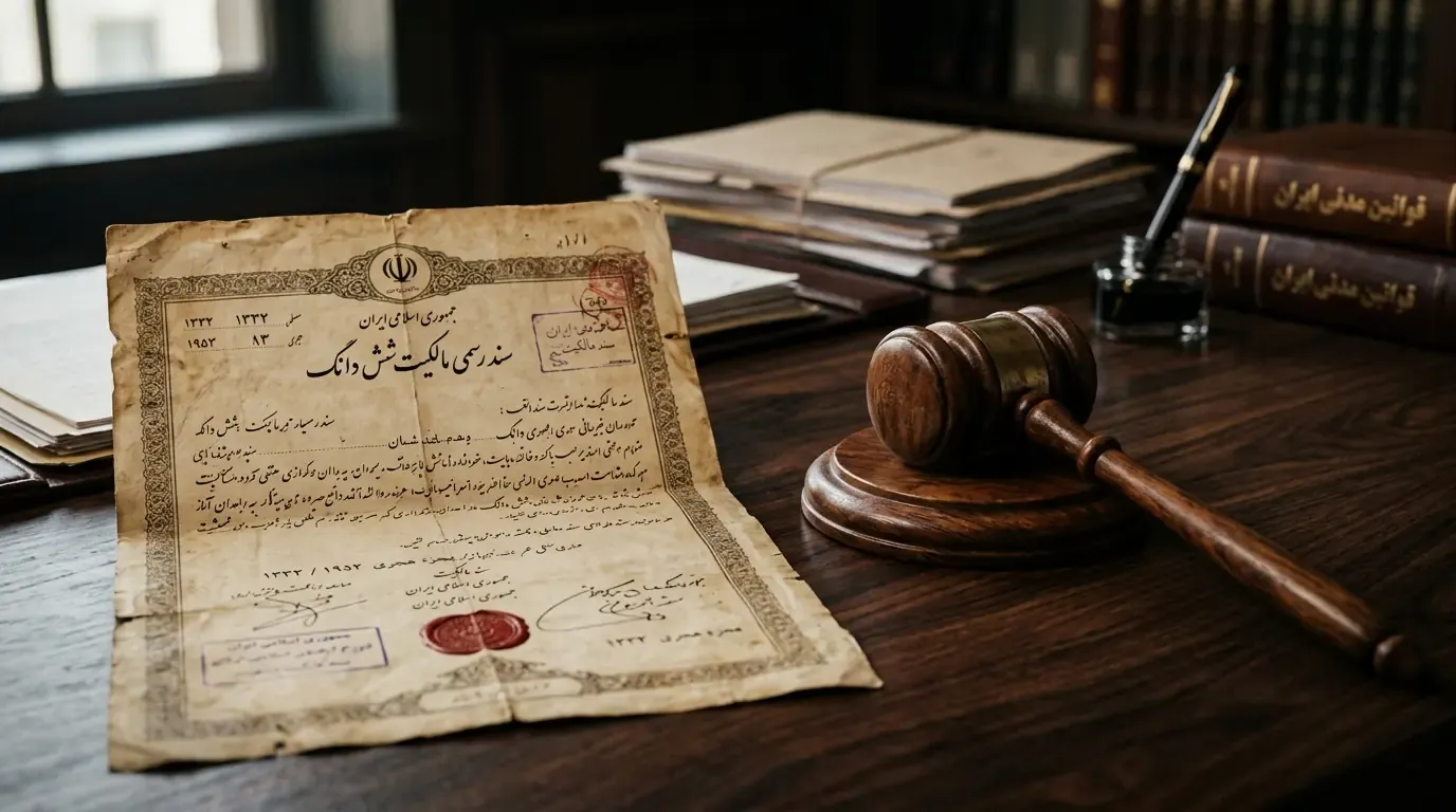 اخذ سند مالکیت ملک ایرانیان خارج از کشور 
